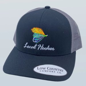 Low Country FLY Snapback Black/Charcoal Hat